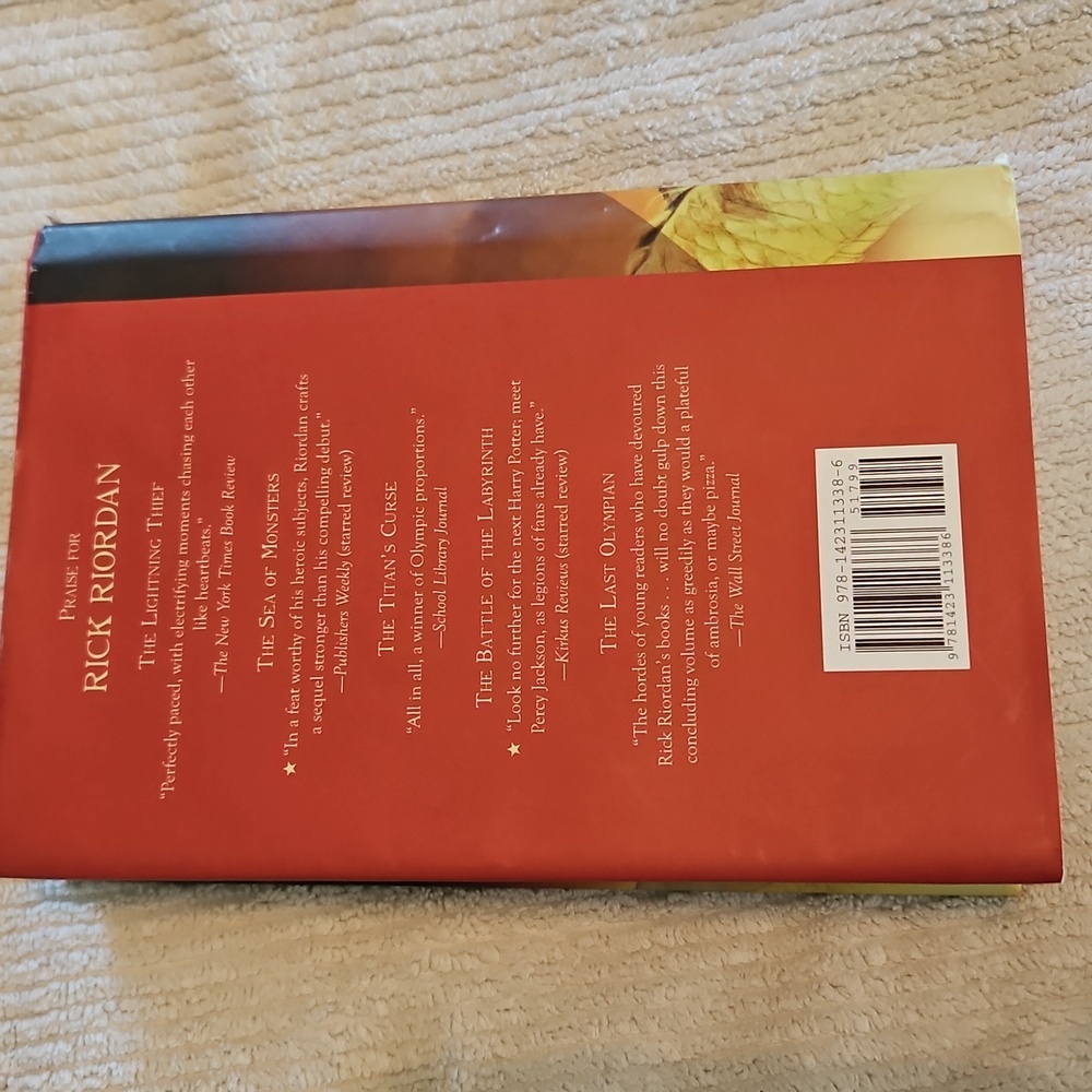 The Red Pyramid Book By Rick Riordan - Picture 2 of 4